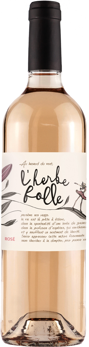 L'Herbe Folle Rosé Bio AOC Gaillac