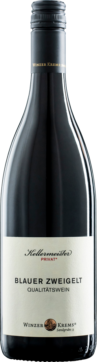 Qualitätswein Blauer Zweigelt Kellermeister Privat 