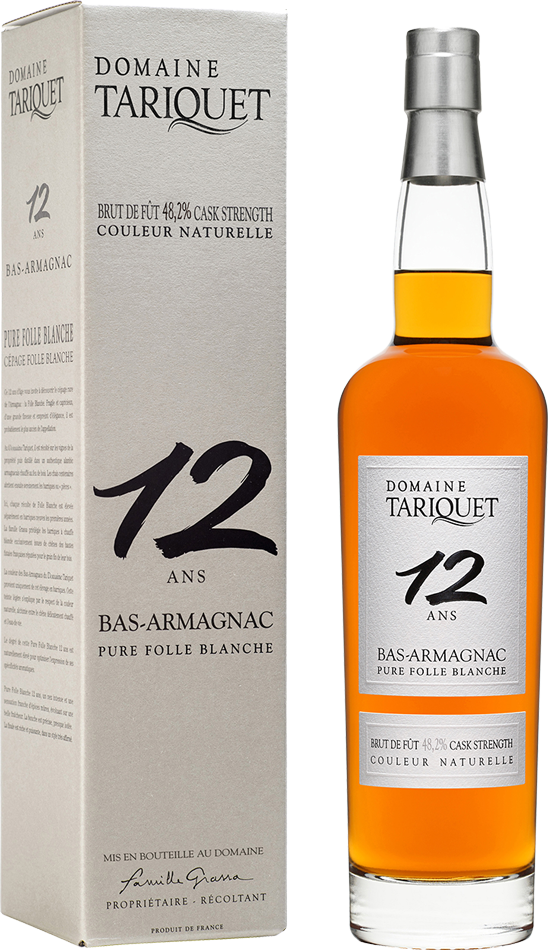 12 ans Brut de fûts Pure Folle Blanche Bas-Armagnac AOC